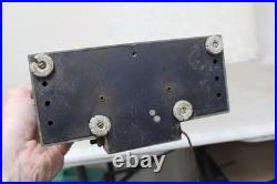 Rare 50's MasterCrafters Mid-Century Modern Eternalight Atomic Desk Clock WORKS