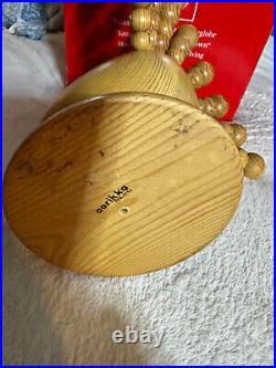 Rare Aarikka Finland Wooden Peacock Bird Mid Century Modern Sculpture Decoration