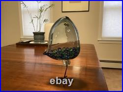 Rare Alessandro Pianon Bird (pulcino) for Vistosi 1960's Mid Century Modern