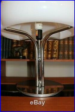 Rare And Large Mid Century Modern Quadrifoglio Table Lamp by Gae Aulenti for Guz