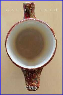 Rare Arnels Abstract Drip Glaze Pottery Pitcher! MID Century Modern Vtg Decanter