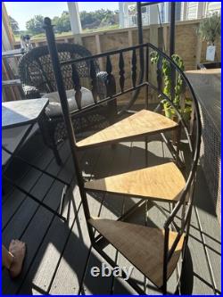 Rare Arthur Umanoff Mid Century Modern Stair Library Steps Display Shelf Stand