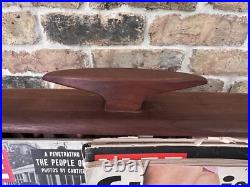 Rare Arthur Umanoff Teak Wood Mid Century Danish Modern Compass Magazine Rack Rare Arthur Umanoff Teak Wood Mid Century Danish Modern Compass Magazine Rack