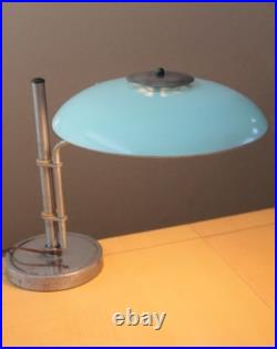 Rare! Atomic MID Century Modern Lightolier Desk Lamp! 1950 Gerald Thurston Vtg