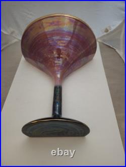 Rare Beautiful Vintage MCM Ceramicraft Martini Wine Glass With Wall Pocket