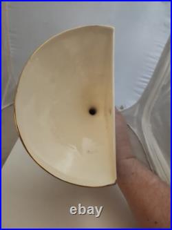 Rare Beautiful Vintage MCM Ceramicraft Martini Wine Glass With Wall Pocket