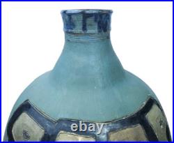 Rare Birte Weggerby 1959 Danish Mid Century Modern Ceramic Vase Signed 15x11