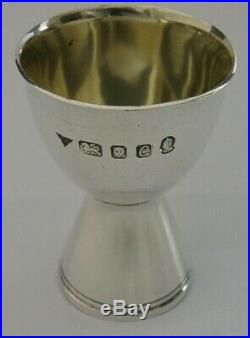 Rare Brian Fuller Sterling Silver Egg Cup 1977 Modernist Design