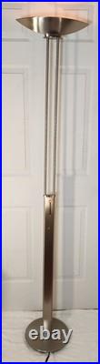 Rare Brushed Postmodern Holtkotter Leuchten Holtkoetter 70 Floor Lamp High-End