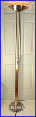 Rare Brushed Postmodern Holtkotter Leuchten Holtkoetter 70 Floor Lamp High-End