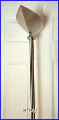 Rare Brushed Postmodern Holtkotter Leuchten Holtkoetter 70 Floor Lamp High-End