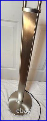 Rare Brushed Postmodern Holtkotter Leuchten Holtkoetter 70 Floor Lamp High-End