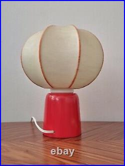 Rare COCOON Bedside Table Lamp Italy 60s LichtStudio / Flos by CASTIGLIONI style