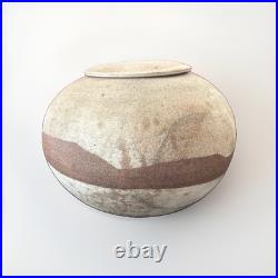 Rare Ceramic Southwestern Trio Mid-Century Studio Pottery Lidded Nesting Jars