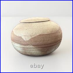 Rare Ceramic Southwestern Trio Mid-Century Studio Pottery Lidded Nesting Jars