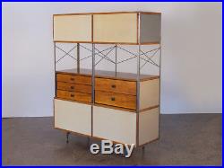 Rare Charles & Ray Eames Second Edition ESU 400 N Storage Unit for Herman Miller