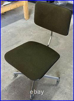 Rare Danish Desk Office Chair Labofa Mid Century Modern 1960s Rolling Green