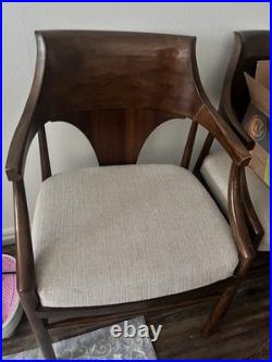 Rare Discontinued Modern Midcentury Danish Chair (SET OF 3, HOOKER FURNITURE)