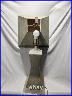 Rare Eames Era Paint Splatter Retro Mid Century Modern Frederick Cooper Lamp