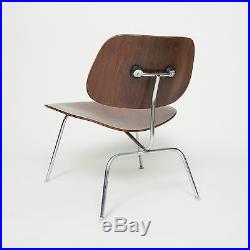 Rare Eames Herman Miller 1960s Rosewood LCM Lounge Chair Mid Century Modern