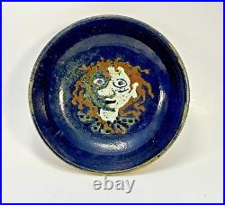 Rare Early Danish Mid Century Modern Bowl Signed Bjord Wiinblad Dated 1945 Rare Early Danish Mid Century Modern Bowl Signed Bjord Wiinblad Dated 1945