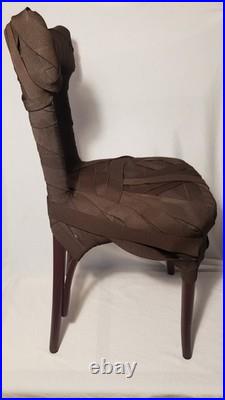 Rare Edra The Mummy Design By Peter Traag Mid Century Modern Brown Chair