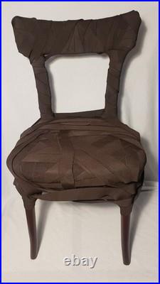 Rare Edra The Mummy Design By Peter Traag Mid Century Modern Brown Chair