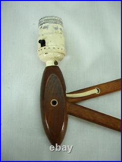 Rare Erik Hansen Le Klint Teak Scissor Wall Lamp MID Century Modern