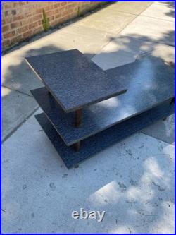 Rare Find Mid Century Modern Side Table Cone Legs 42 in