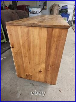 Rare Franklin Shocky 1955 MCM Knotty Pine 8 Drawer Dresser Recently Refinished