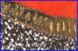 Rare Fratelli Fanciullacci Art Pottery Table Lamp Elbee Italy Raymor Eames Era