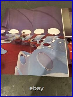 Rare Futuro Fiberglass Vacation House Mid-Century Modern Brochure Handout Philly