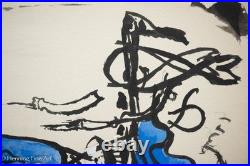 Rare Georges Braque Pochoir The Greek Chariot 1957, Fine Mid Century Modern