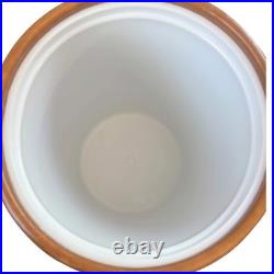 Rare Georges Briard Cork Barware Set Ice Bucket Coasters Ashtray MCM USA