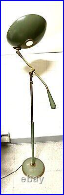 Rare Gerald Thurston Lightolier Articulating Floor Lamp Mid Century Modern Rare Gerald Thurston Lightolier Articulating Floor Lamp Mid Century Modern