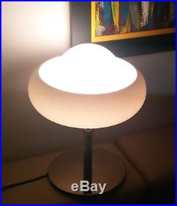Rare HARVEY GUZZINI 1960s Space age mid century table lamp