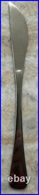 Rare HF Hanford Forge Korea'NORDIC MORN' silverware stainless MCM 50pc set