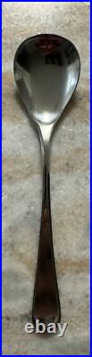 Rare HF Hanford Forge Korea'NORDIC MORN' silverware stainless MCM 50pc set