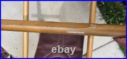 Rare HTF Thonet Style Mid Century Modern Wood Bentwood Folding Chair 1960s