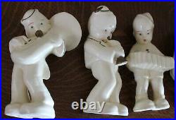 Rare Hull Pottery Set of 5 Band Members Hard to find complete set