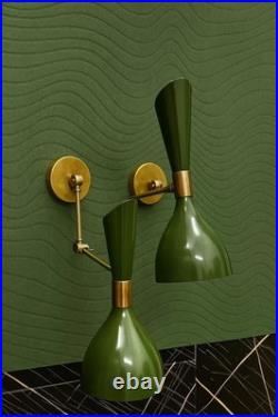 Rare Italian 50s MCM Wall Light Mid Century Modern Lighting Decor Gift