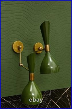 Rare Italian 50s MCM Wall Light Mid Century Modern Lighting Decor Gift