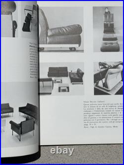 Rare Italian MID Century Modern Furniture Reference Book Saarinen/platner/eames