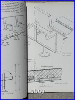 Rare Italian MID Century Modern Furniture Reference Book Saarinen/platner/eames