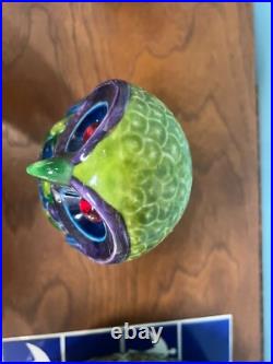 Rare Italy Alvino Bagni Owl Sculpture 9.75 x 5.25 x 4.5 Mid Century Modern