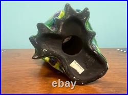 Rare Italy Alvino Bagni Owl Sculpture 9.75 x 5.25 x 4.5 Mid Century Modern