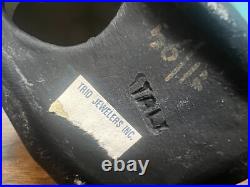 Rare Italy Alvino Bagni Owl Sculpture 9.75 x 5.25 x 4.5 Mid Century Modern