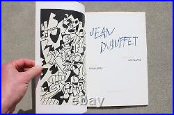 Rare Jean DUBUFFET Mid Century Modern Collectible Art Catalogue Beyeler 1975
