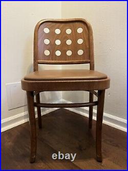 Rare Josef Hoffmann #6010 Side Chairs Bauhaus Mid Century Modern Vintage Pair Rare Josef Hoffmann #6010 Side Chairs Bauhaus Mid Century Modern Vintage Pair