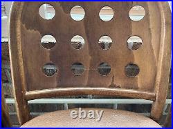 Rare Josef Hoffmann #6010 Side Chairs Bauhaus Mid Century Modern Vintage READ Rare Josef Hoffmann #6010 Side Chairs Bauhaus Mid Century Modern Vintage READ